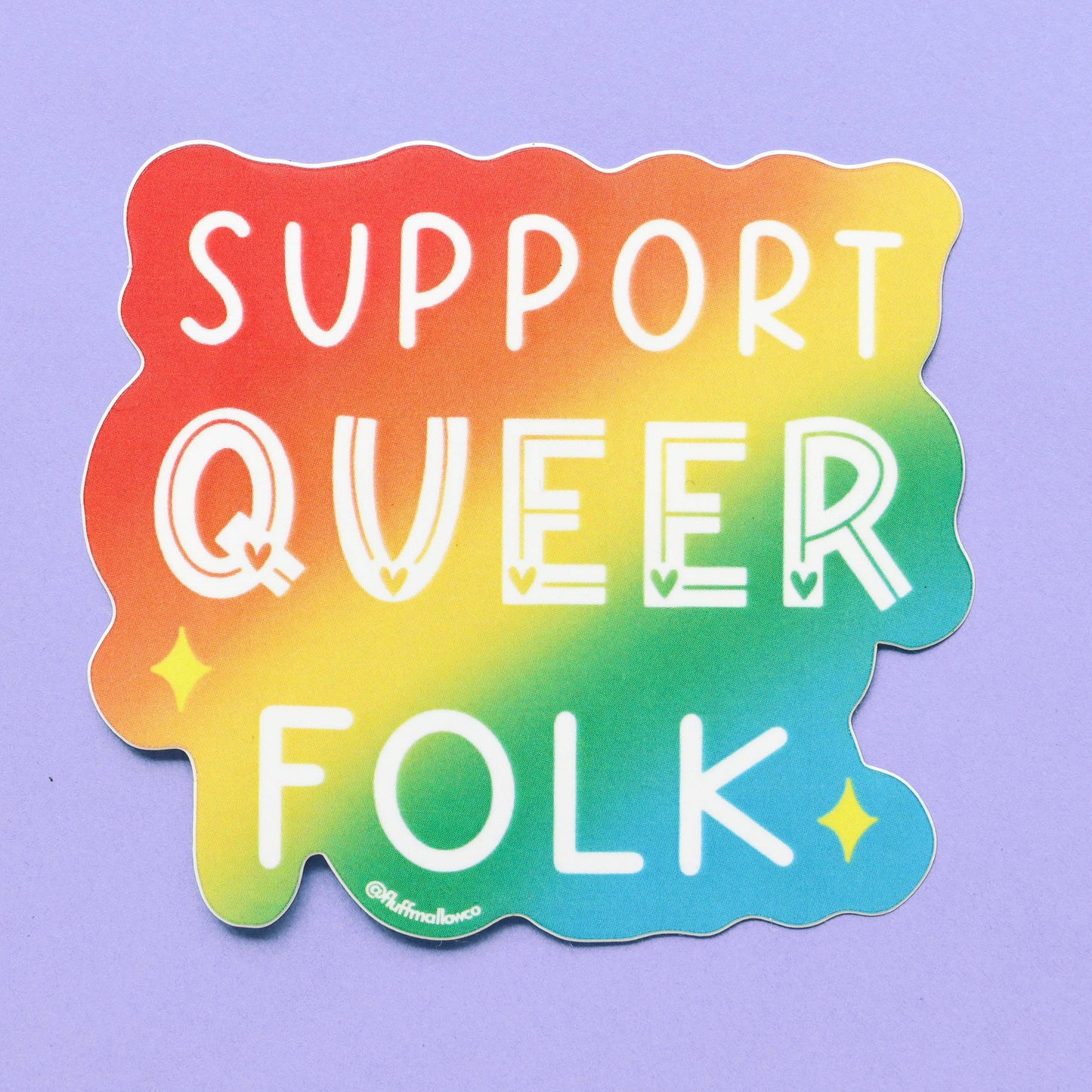 Support Queer Folk Sticker