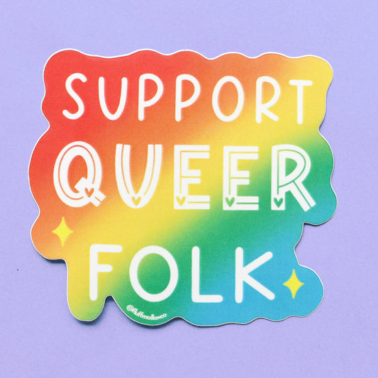 Support Queer Folk Sticker