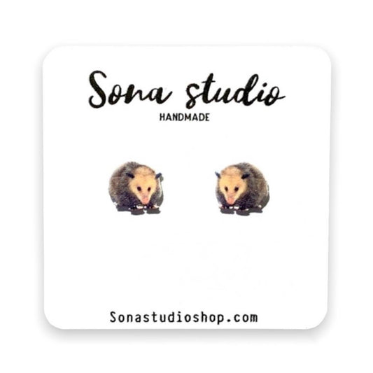 Possum Earrings