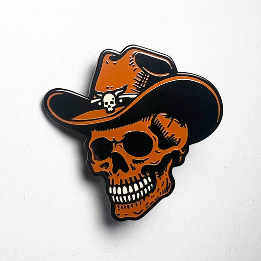 Cowboy Skull Pin