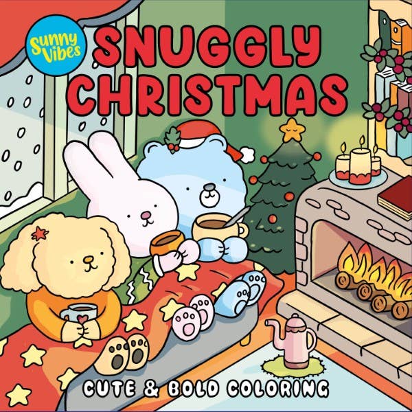Snuggly Christmas: Coloring Book
