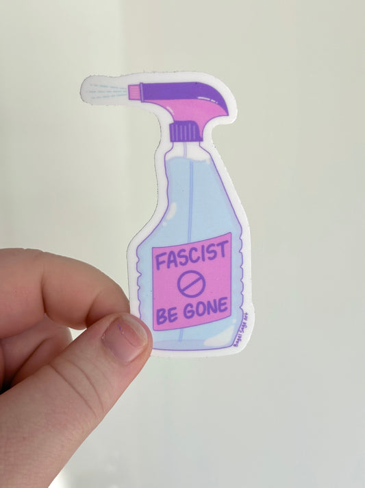 Fascist Repellent Sticker