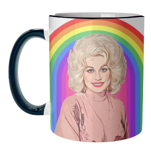 Rainbow Dolly Coffee Mug