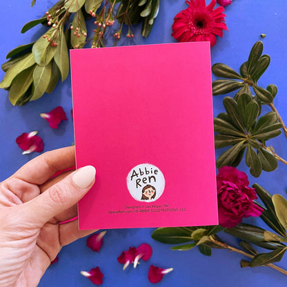 Happy Birthday You Whimsical Creature Greeting Card