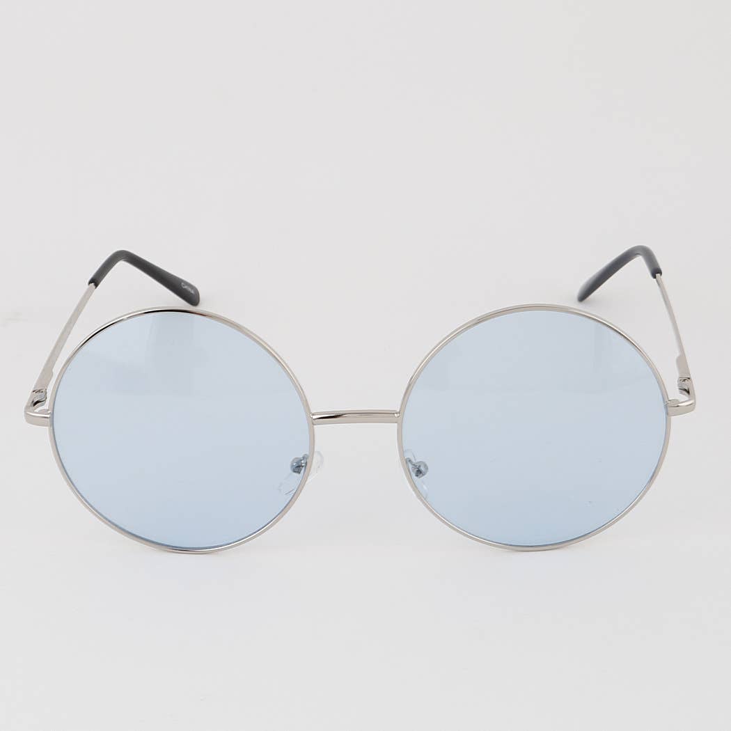 Tinted Round Sunglasses, Assorted Colors
