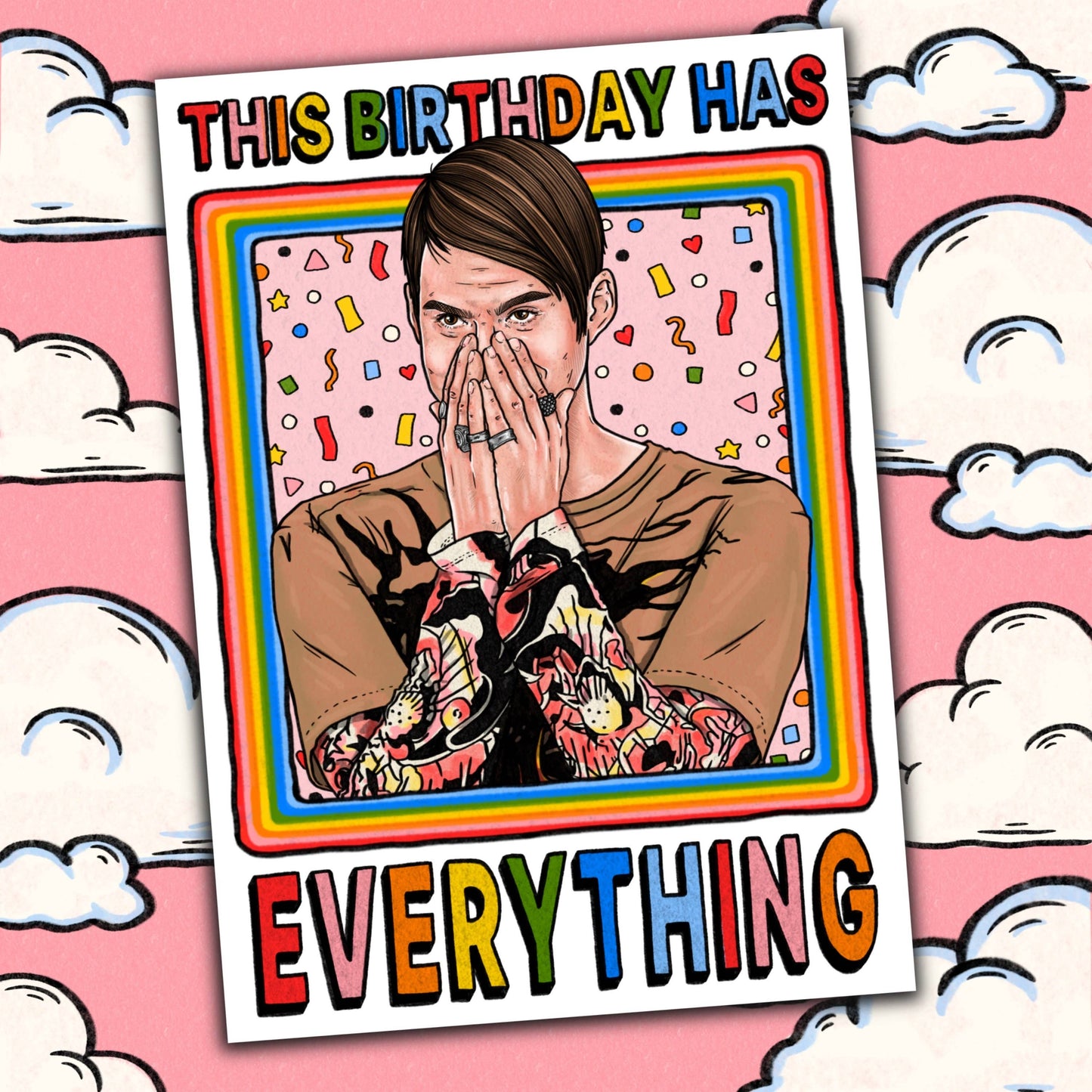 STEFON Bill Hadar Birthday Greeting Card
