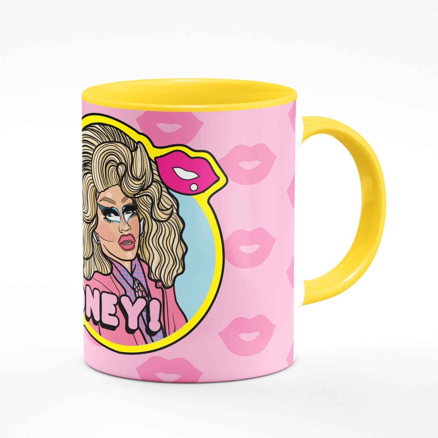 Trixie Dragqueen Yellow Coffee Mug