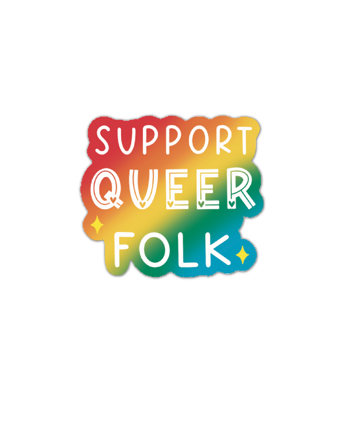 Support Queer Folk Sticker