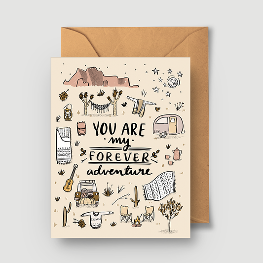 Forever Adventure Greeting Card