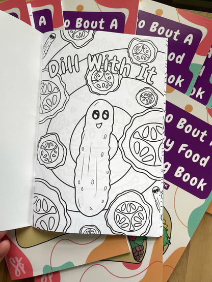 Taco Bout A Punny Food Coloring Book