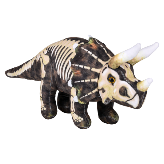 15.5" FOSSIL PRINT TRICERATOPS