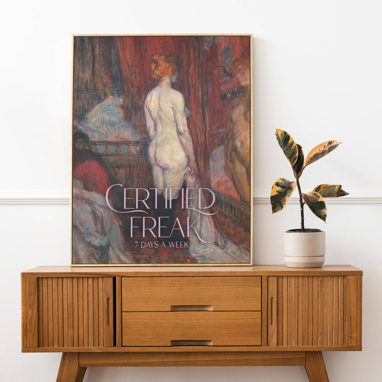 Certified Freak Art Print, 8x10