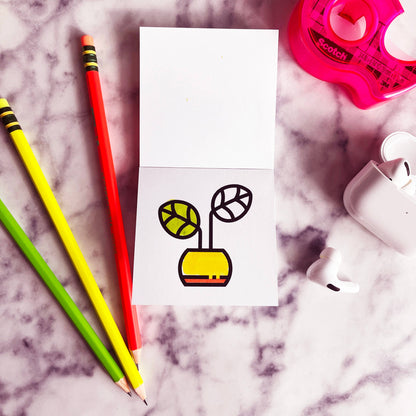 Birds Bugs and Botany Mini Coloring Book