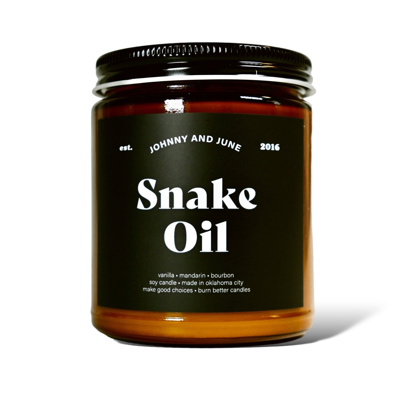 Snake Oil Soy Candle