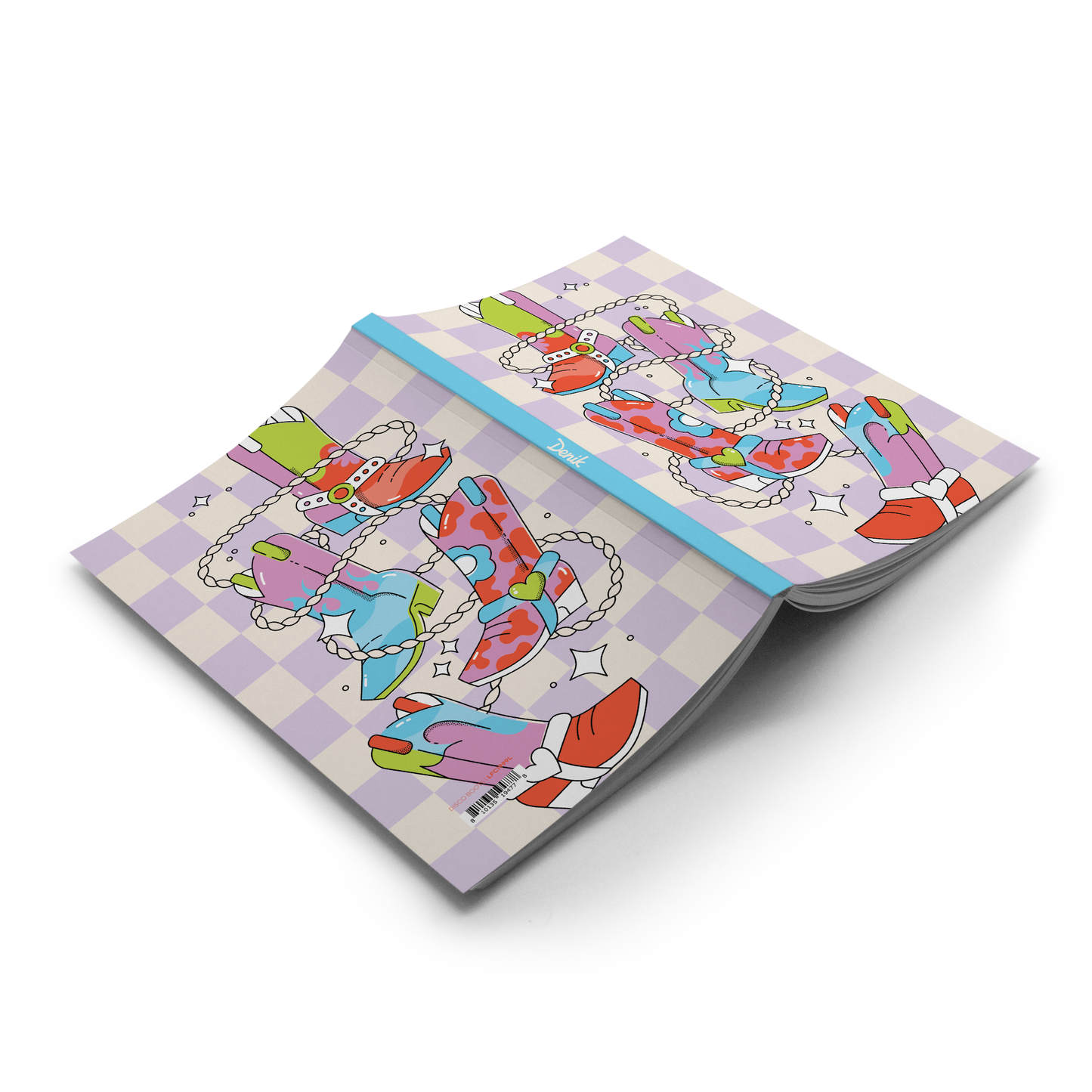 Disco Boots Classic Layflat Journal Notebook