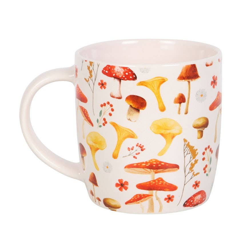 Mushroom Print Coffee Mug