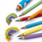 Recycled Rainbow Pencil and Eraser Set