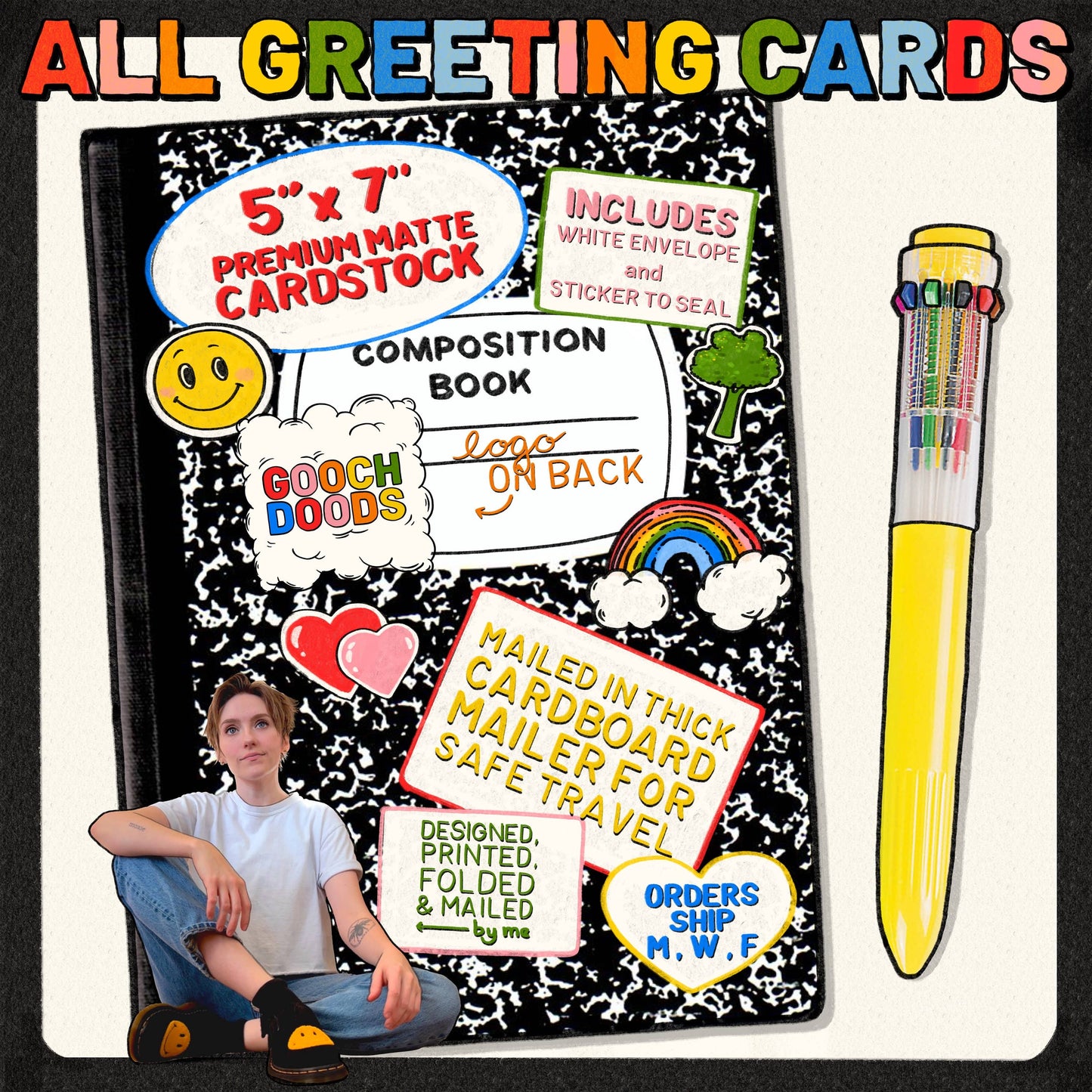 STEFON Bill Hadar Birthday Greeting Card