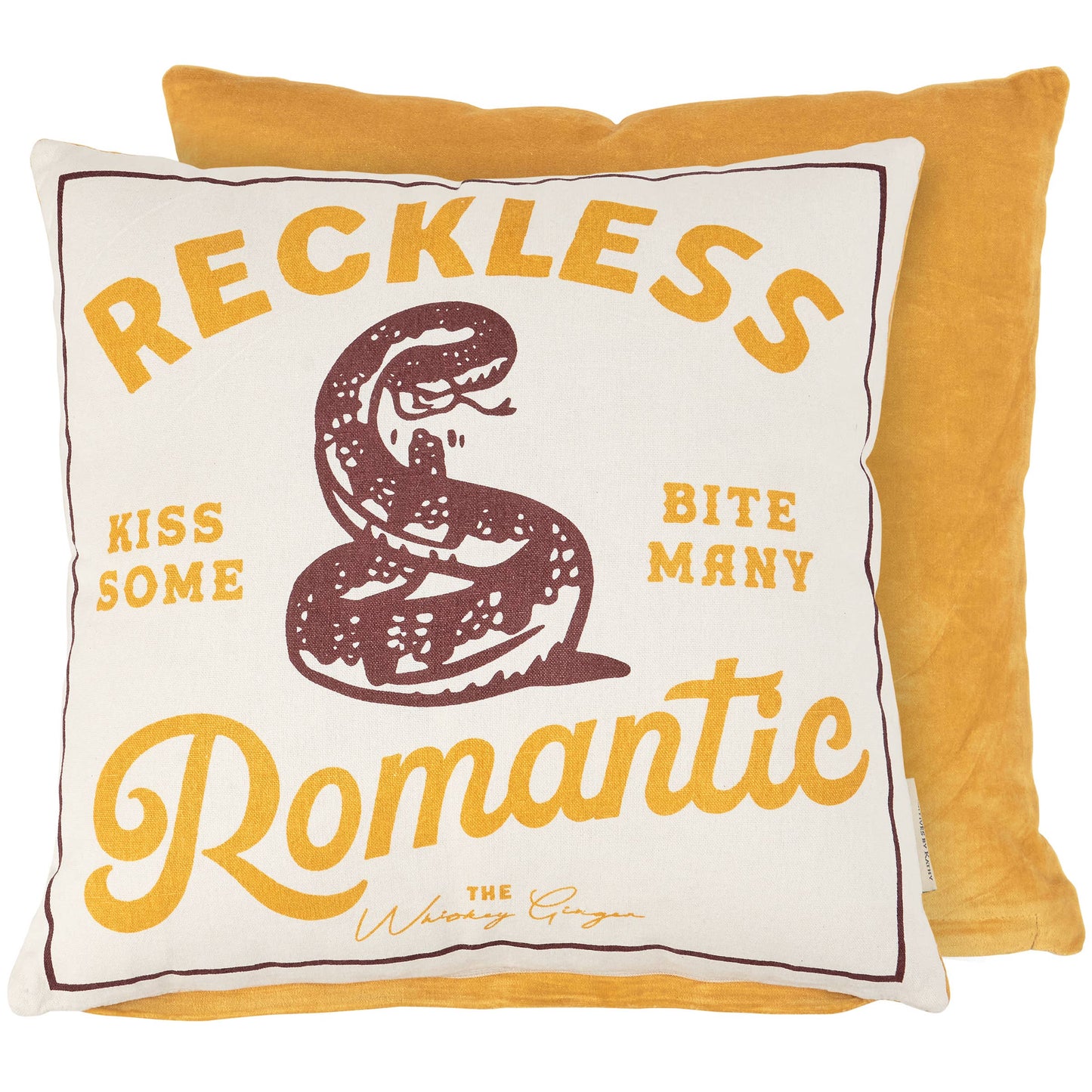 Reckless Romantic Pillow