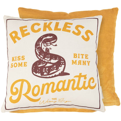 Reckless Romantic Pillow
