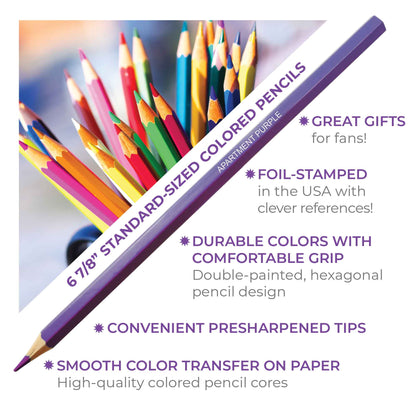 The One With The Colors Colored Pencils for Fans of Friends