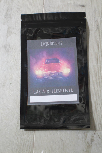 Free Rides For Goth Girls Felt Car Air Freshener