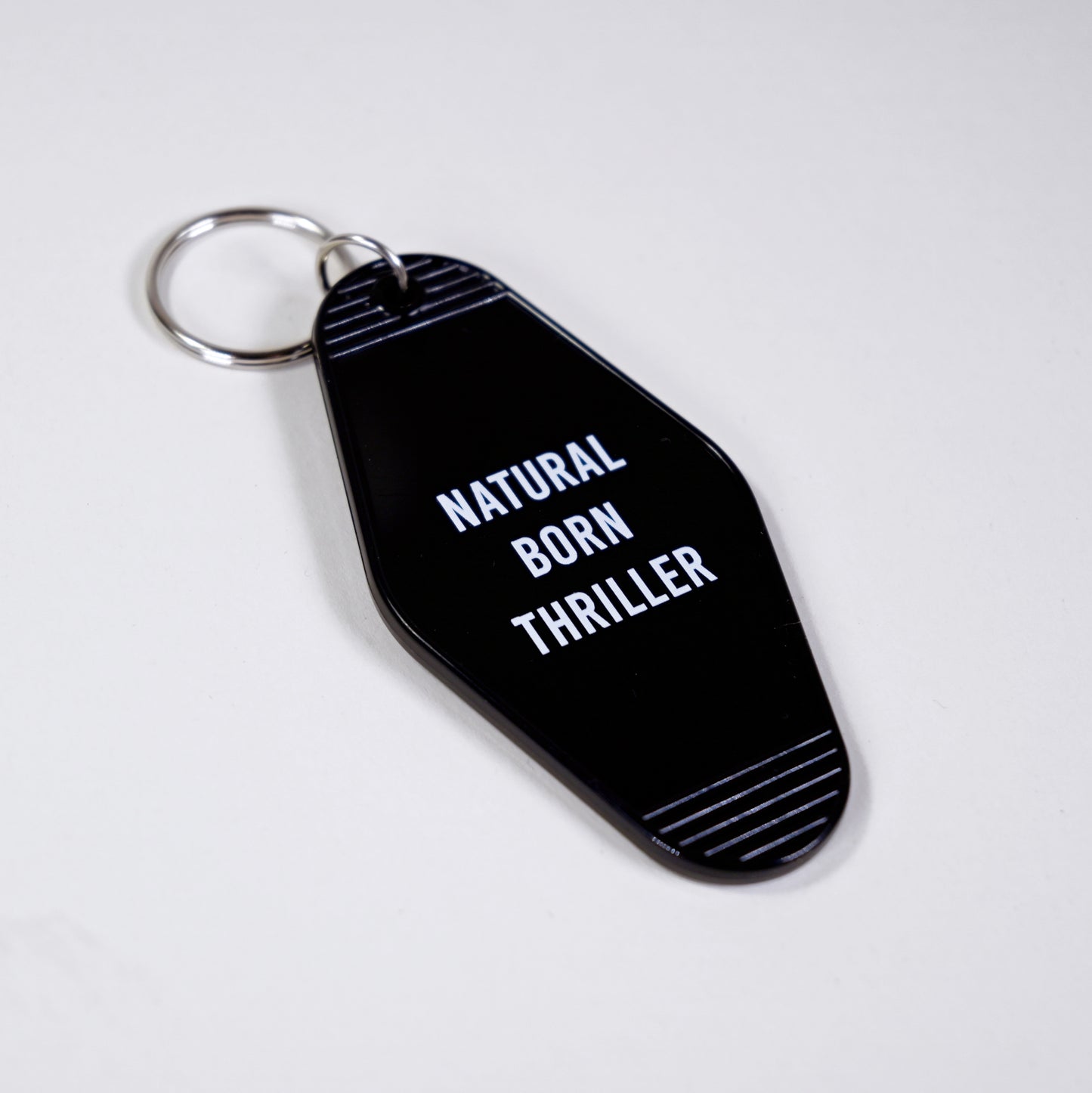 Natural Born Thriller Motel Keychain