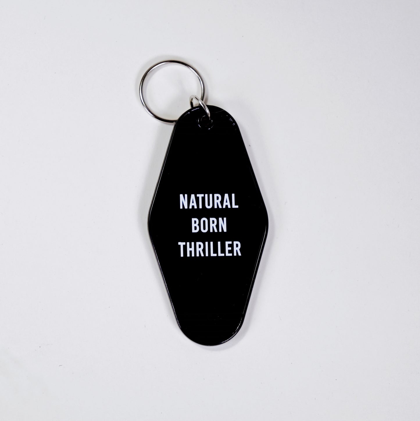 Natural Born Thriller Motel Keychain