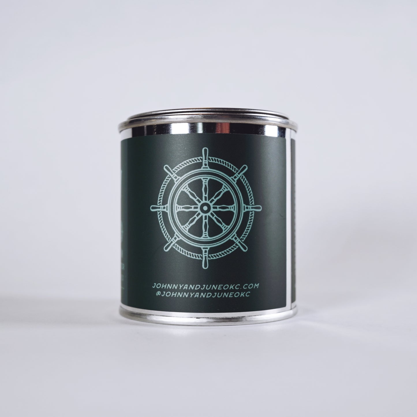 Captain Metal Tin Soy Candle