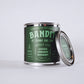 Bandit Metal Tin Soy Candle