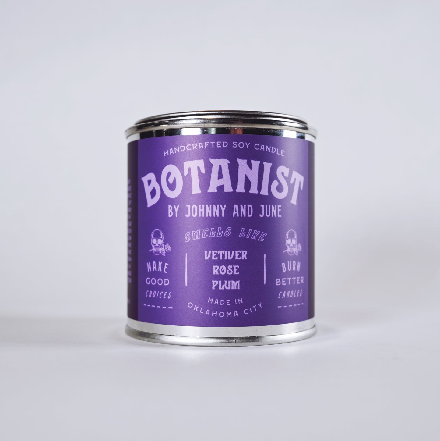 Botanist Metal Tin Soy Candle