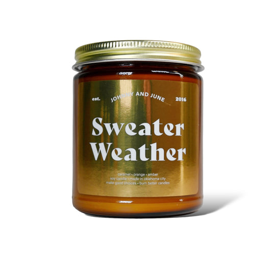 Sweater Weather Holiday Soy Candle