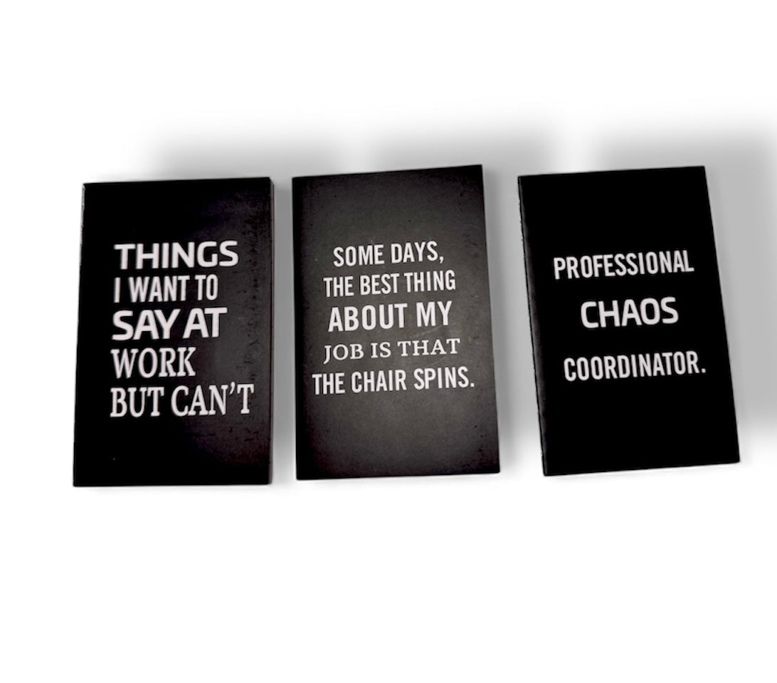 Mini Black and White Notebook, Assorted Styles