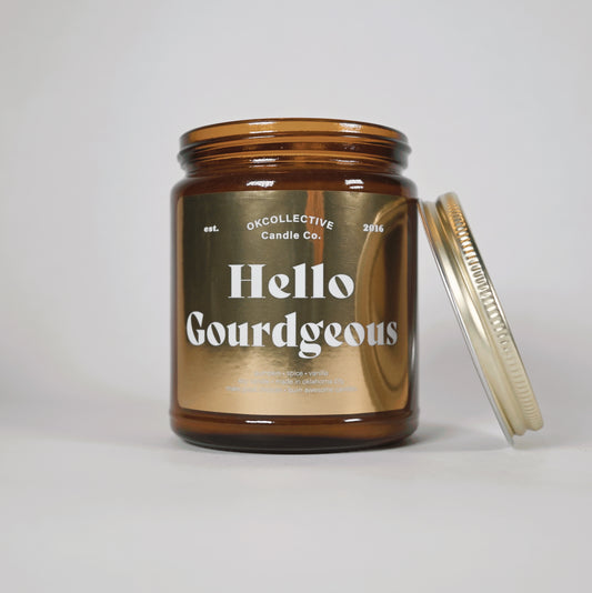 Hello Gourdgeous Holiday Soy Candle