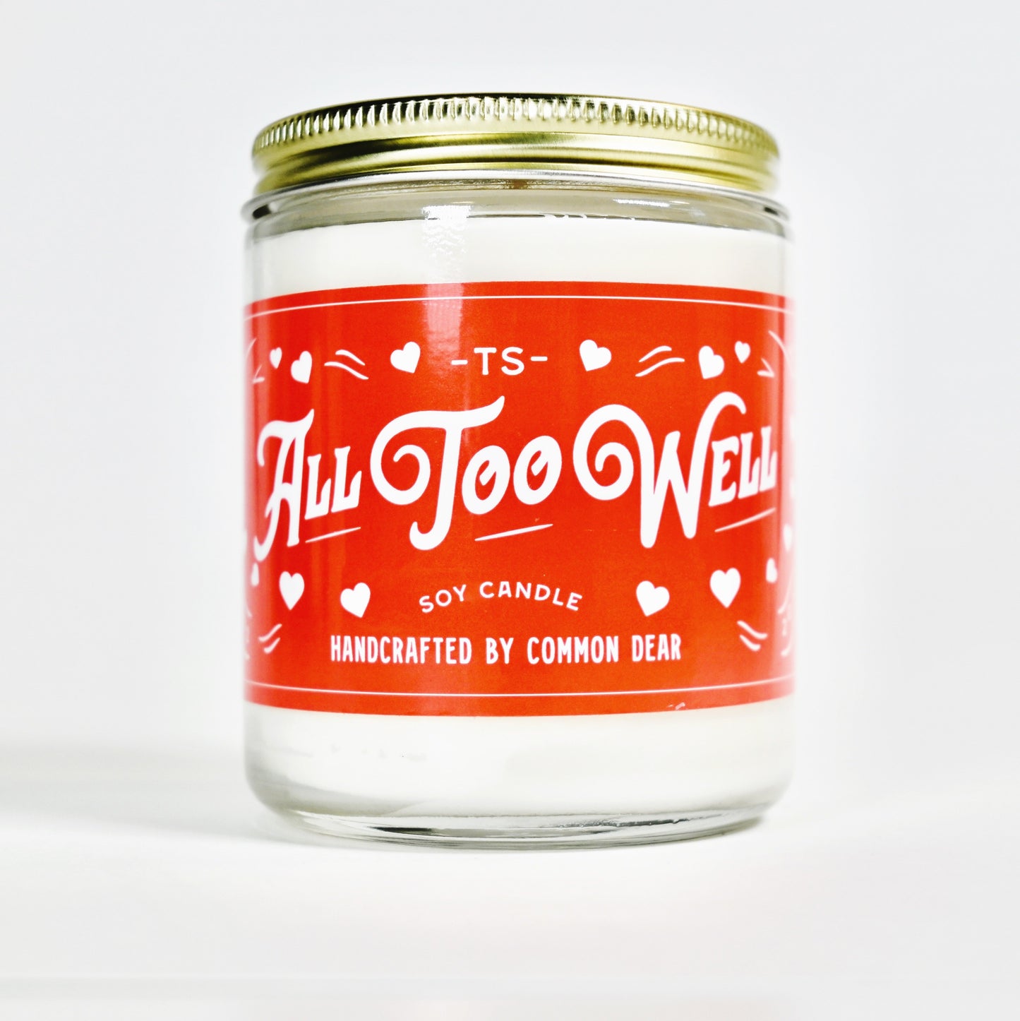 All Too Well TS Soy Candle