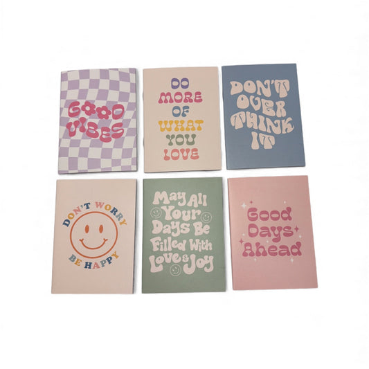 Pastel Mini Notebook, Assorted Styles