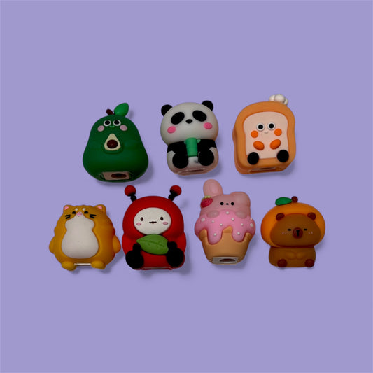 Kawaii Style Pencil Sharpener, Assorted Styles