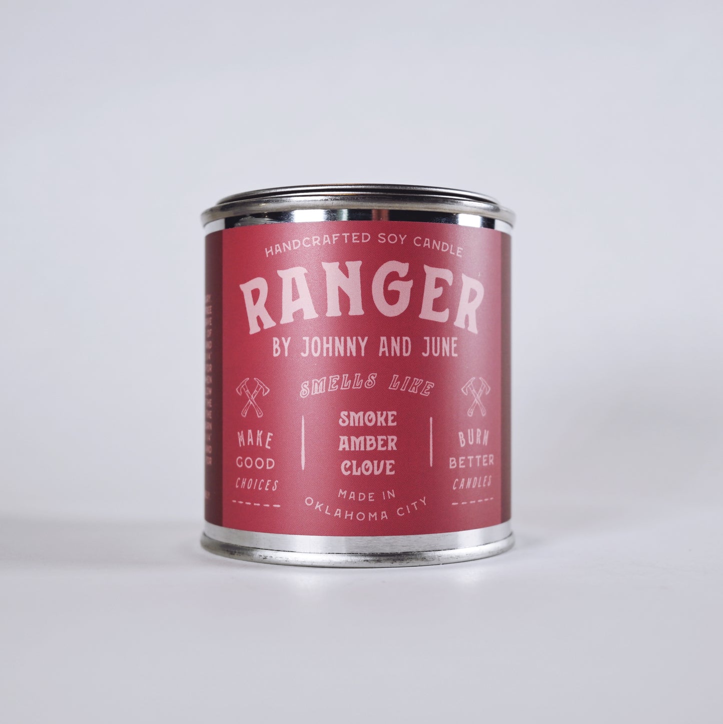 Ranger Metal Tin Soy Candle