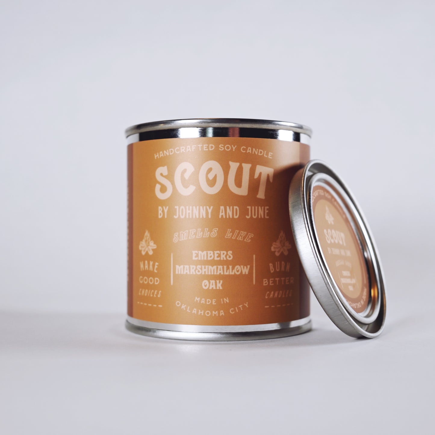 Scout Metal Tin Soy Candle
