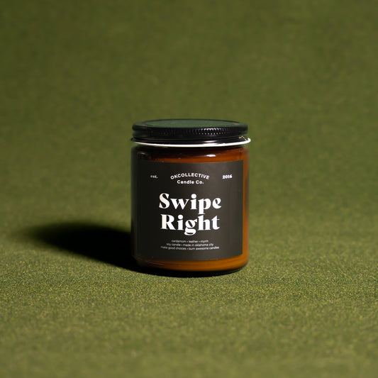 Swipe Right Soy Candle