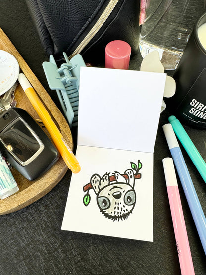 Pocket Pets Animal Designs Mini Coloring Book