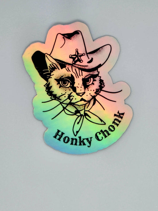 Honky Chonk Cat Sticker