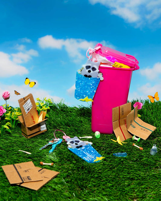 Trash Panda Keychain