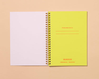Pickles A5 Letterpress Spiral Notebook Fathers Day Gift Mothers Day