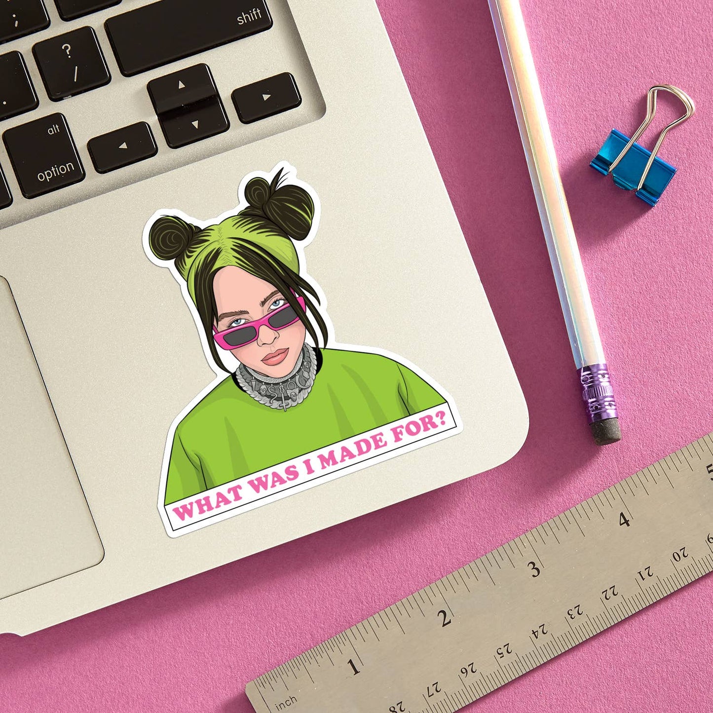 Billie Eilish What Was I Made For Sticker