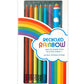 Recycled Rainbow Pencil and Eraser Set