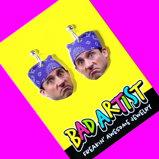Prison Mike Acrylic Earrings