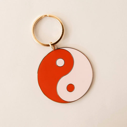 Yin Yang Keychain