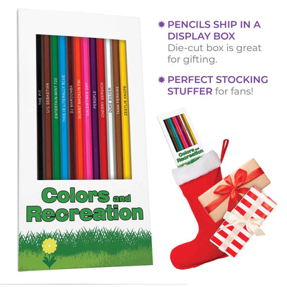 Colors and Recreation Pencils