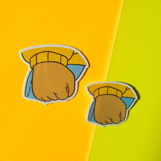 Arthur Fist Meme Sticker